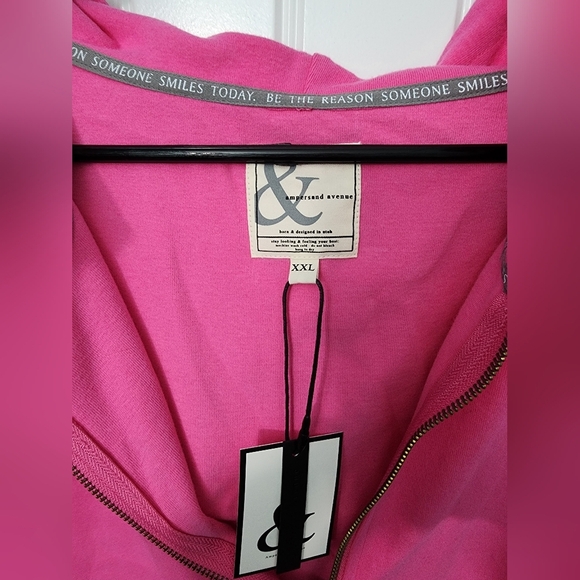 NEW! Lotus Full Zip Jacket by Ampersand Avenue, Size XXL - Picture 3 of 8